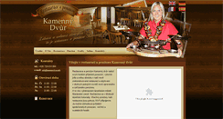 Desktop Screenshot of kamennydvur.info